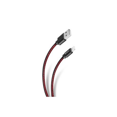 Cable USB a Lightning, de 1,2 m, con forro de mezclilla