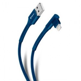 Cable USB a Lightning con conector a 90° de 2 m