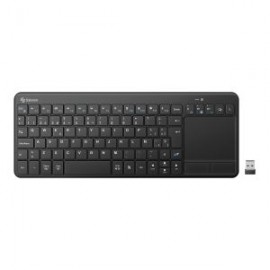 Mini teclado Bluetooth* / RF con touchpad, multiequipo