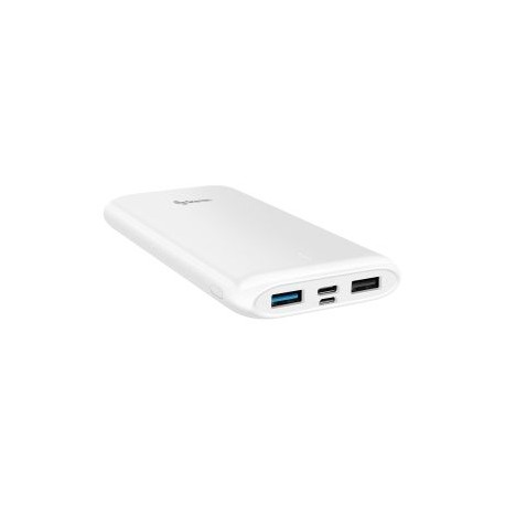 Power Bank de 10,000 mAh con QC y PD, 2 salidas USB y 1 USB C