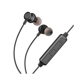 Audífonos Bluetooth* con reproductor MP3 y sujeción de imán