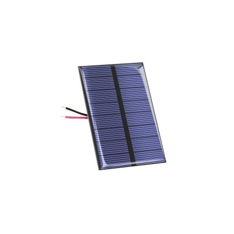 Panel solar de 6 Vcc y 100 mA