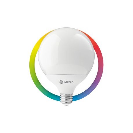 Foco LED Wi-Fi multicolor, 15 W