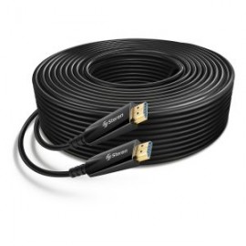 Cable HDMI 4K de fibra óptica, 30 m