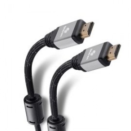 Cable Elite HDMI 4K con filtros de ferrita, 90 cm