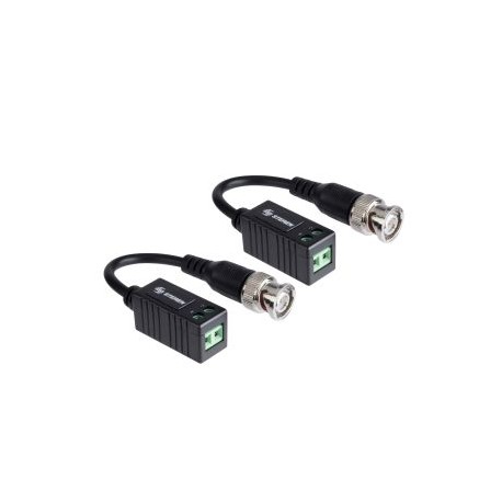 Extensor pasivo de video BNC por cable UTP con terminales atornillables (Balun)