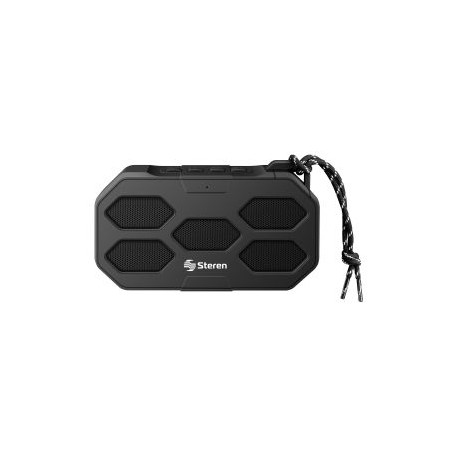 Mini bocina Bluetooth EightEdge con reproductor USB/microSD, AUX 3,5 mm y radio FM
