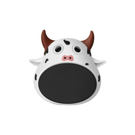 Mini bocina Bluetooth* con forma de vaca