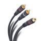 Cable RCA 2 plug a jack de 15 cm