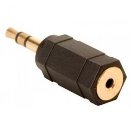 Adaptador elite de plug 3,5 mm a jack 2,5 mm, estéreo