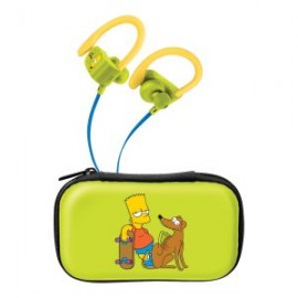 Audífonos Bluetooth* Sport Free con cable plano The Simpsons™