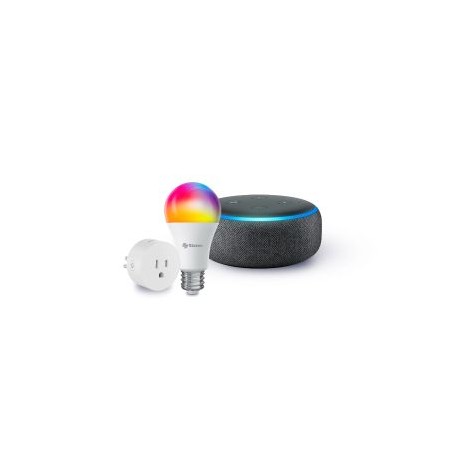 Alexa* ECHO DOT 3ª Gen más foco Wi-Fi y contacto Wi-Fi (ECHO DOT NE / SHOME-120 / SHOME-100)