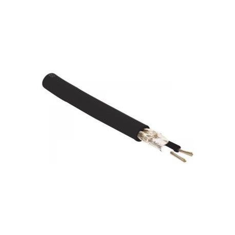 Cable tipo micrófono 18 AWG 60% malla de cobre estañado