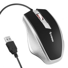 Mouse USB 800 DPI ergonómico