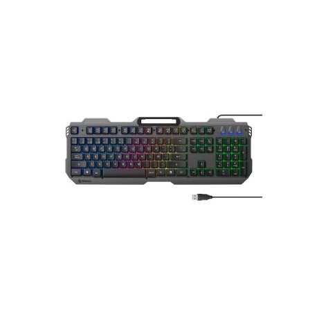 Teclado USB semi mecánico Gamer