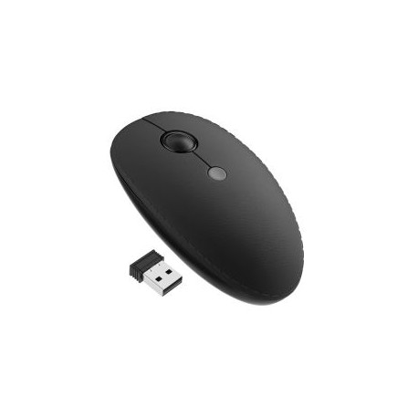 Mouse inalámbrico 800 / 1200 / 1600 DPI con acabado tipo piel