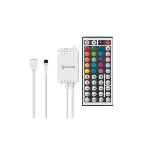 Control remoto para tiras LED multicolor RGB