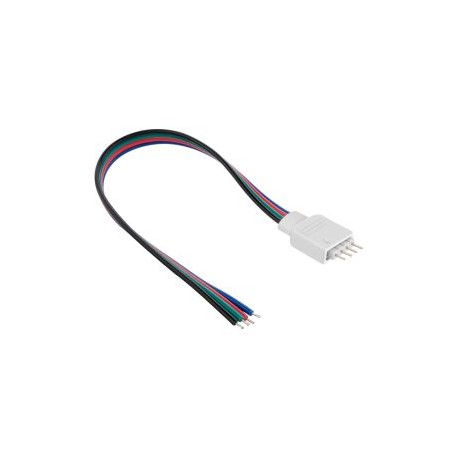 Cable de alimentación para tiras LED RGB multicolor