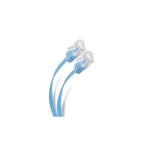 Cable Ethernet UTP CAT 5, de 10 m, ultraplano