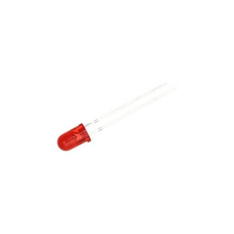 LED de 5 mm, color rojo super brillante