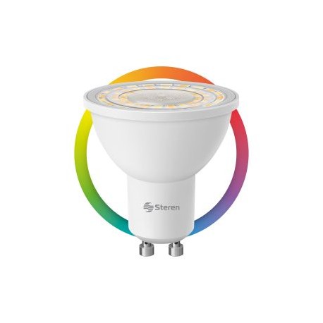 Foco LED dicroico Wi-Fi multicolor, de 5 W