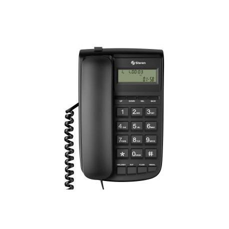 Teléfono con pantalla y teclado grande