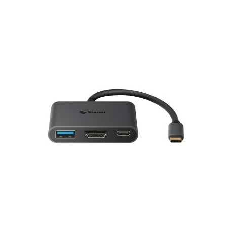 Adaptador USB C a HDMI / USB 3.0 / USB C