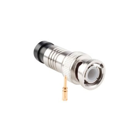 Conector macho BNC PermaSeal, para cable coaxial RG59